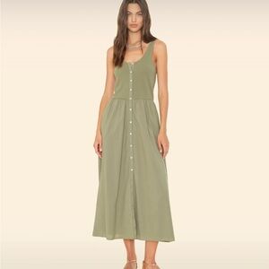 NWOT XiRENA Dark Seagrass Fenix Dress Size XS